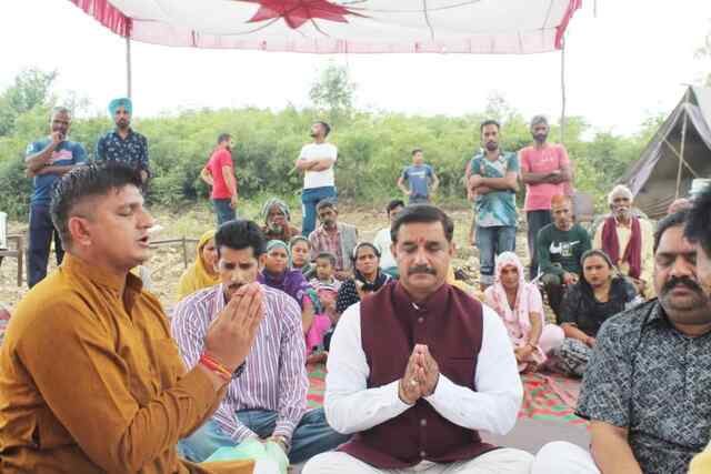 प्रो. राम कुमार ने 1.20 करोड़ की सिंचाई परियोजना का किया शिलान्यास