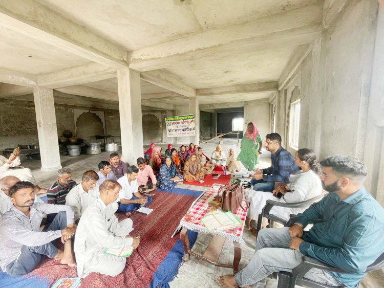 गांव बस्ती में कृषि विभाग ने लगाया दो दिवसीय प्रशिक्षण शिविर 