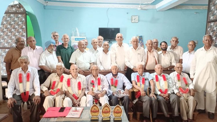 वरिष्ठ नागरिक कल्याण परिषद, सम्मान समारोह का हुआ आयोजन