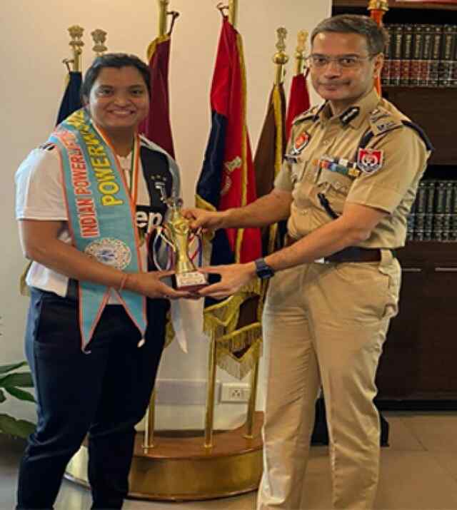 जालंधरः सीनियर नेशनल पावरलिफ्टिंग में सब इंस्पेक्टर ने जीता Gold Medal