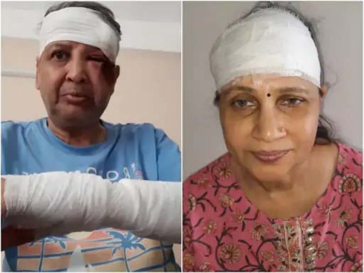 बदमाशों ने की महिला से पर्स छीनने की जोर-आजमाइश, मुंह-सिर पर गंभीर चोट