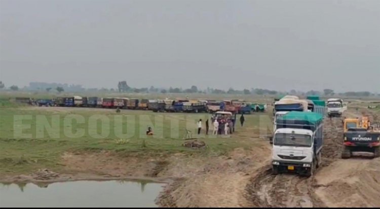 पंजाबः हाईकोर्ट के आदेश के बावजूद बार्डर पर धड़ल्ले से हो रही अवैध माइनिंग