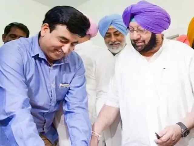 पंजाबः कांग्रेस के कैप्टन संदीप संधू के घर पर विजिलेंस की रेड