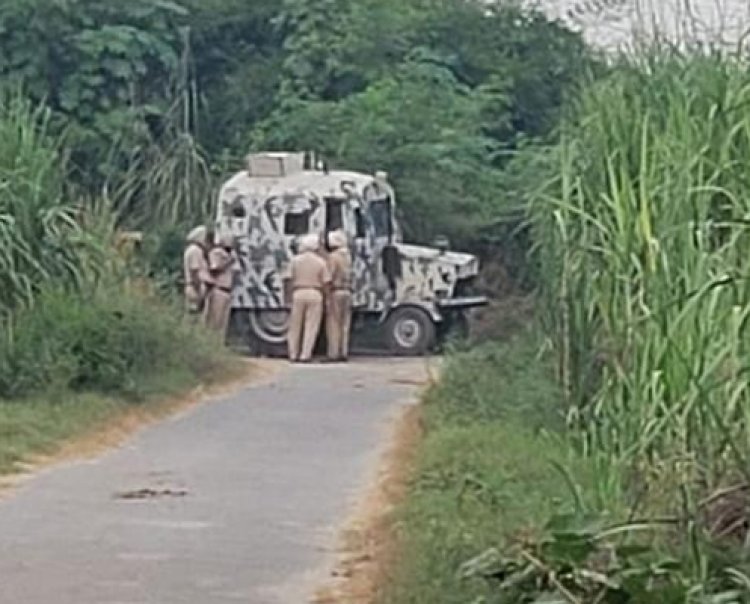 पंजाबः पुलिस और गैंगस्टर की मुठभेड़, 6 घंटे चला सर्च आपरेशन, आरोपी बबलू गिरफ्तार