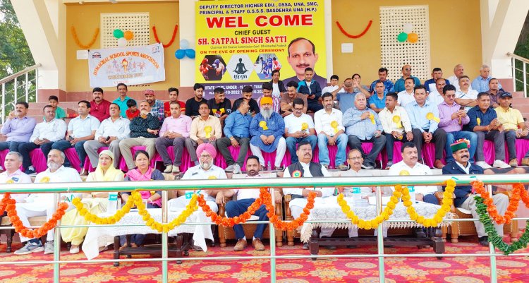 सतपाल सिंह सत्ती ने बसदेहड़ा में किया लड़कों की राज्यस्तरीय अंडर-19 खेलकूद प्रतियोगिता का शुभारंभ
