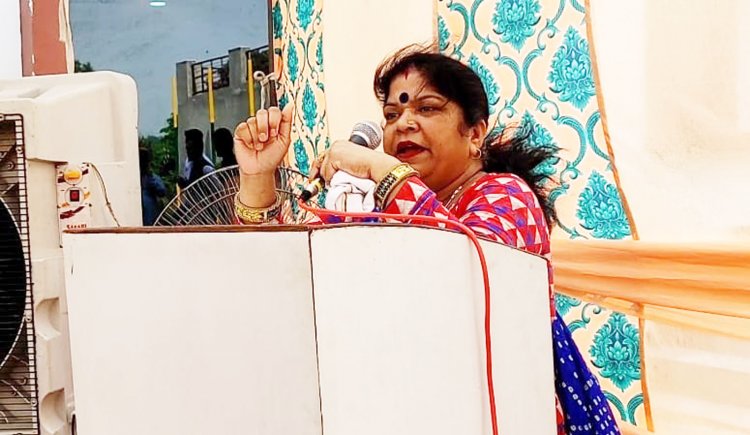 भाजपा महिला मोर्चा की प्रदेशाध्यक्ष कर रही हास्यास्पद बयान बाजी: सीमा शर्मा