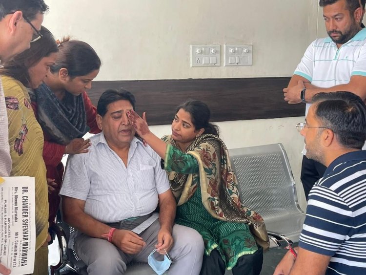 गिरफ्तारी के बाद रो पड़े पूर्व मंत्री सुंदर शाम अरोड़ा, तस्वीरें आई सामने