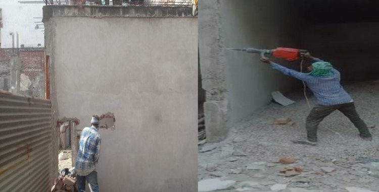 जालंधरः अटारी बाजार में अवैध मार्किट पर निगम ने की कार्रवाई