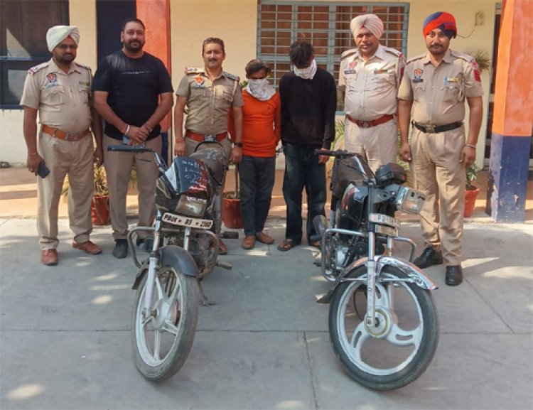 जालंधरः चोरी के वाहन सहित एक गिरफ्तार