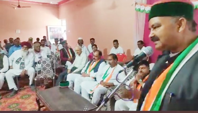 कुटलैहड़ से कांग्रेस प्रत्याशी देवेंद्र भुट्टो ने किया चुनावी शंखनाद