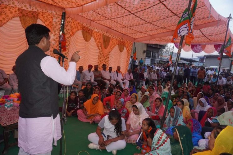 हरोली विधानसभा क्षेत्र: भाजपा प्रत्याशी राम कुमार ने चुनाव प्रचार किया तेज