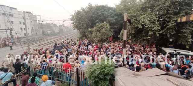 पंजाबः सुधीर सूरी के मर्डर के बाद छावनी में बदला अमृतसर, देखें तस्वीरें
