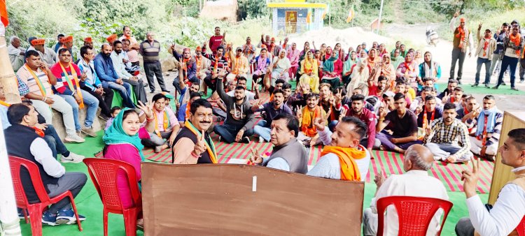 काम किया है इसलिए अपना रिपोर्ट कार्ड लेकर जनता के बीच हूँ: कंवर