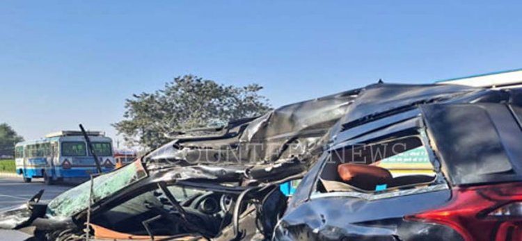 पंजाबः ट्रक और कार की भीष्ण टक्कर, 25 वर्षीय युवक की मौत
