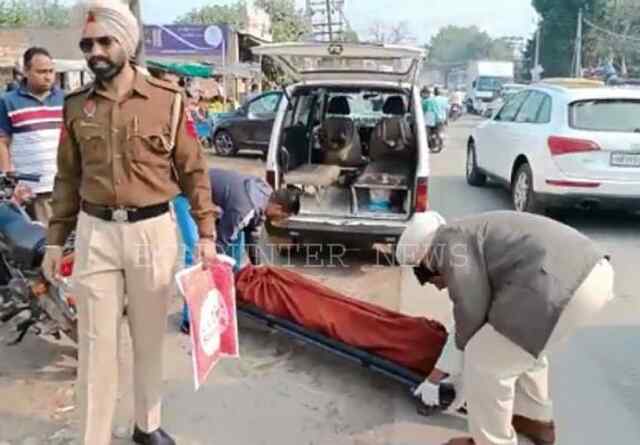 जालंधरः पैदल जा रहे व्यक्ति को ट्रक ने कुचला, मौत
