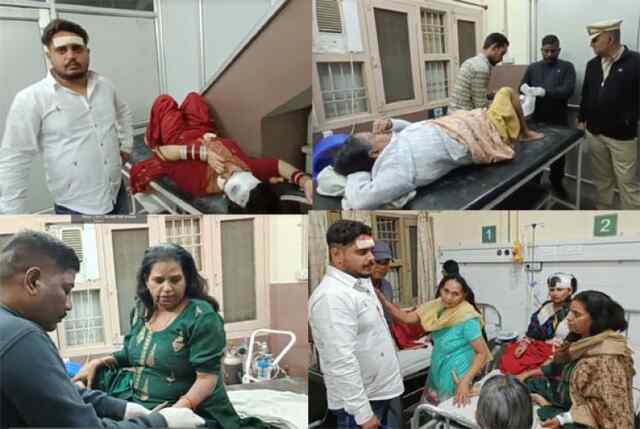 फगवाड़ाः दो कारों की भयानक टक्कर, हादसे में 5 घायल, देखें वीडियो