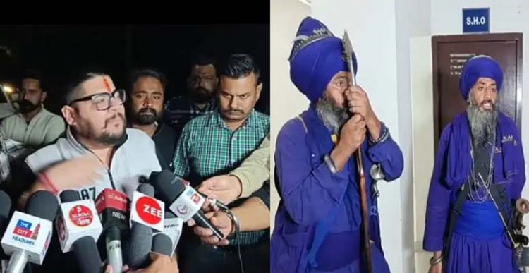 पंजाबः निहंग-हिंदू नेता हुए आमने-सामने, एक-दूसरे के खिलाफ की नारेबाजी