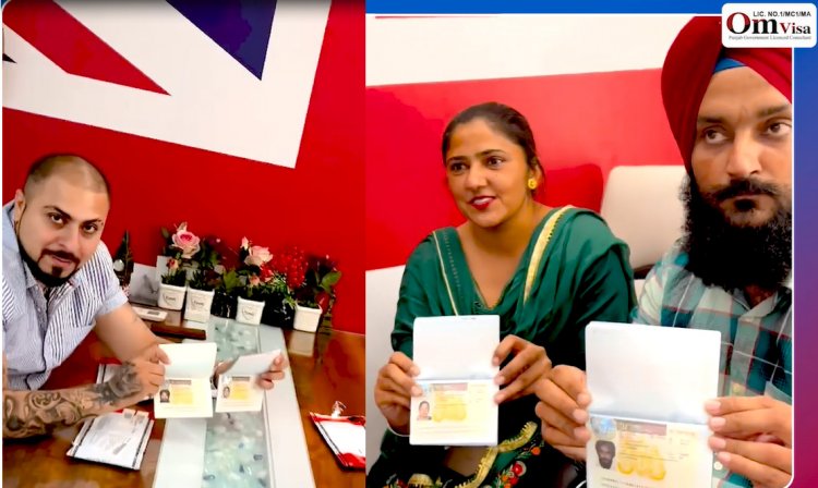 जालंधरः OM VISA का दावा, परिवार और बच्चे समेत U.K जाने के लिए आज ही मिले, देखे वीडियो 