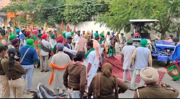 पंजाबः किसानों ने भाजपा नेता के घर के सामने लगाया धरना, हाईवे जाम कर दी ये चेतावनी  