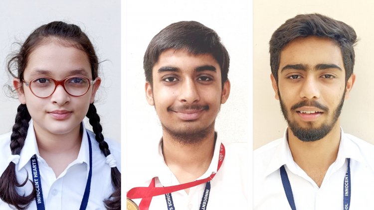 इनोसेंट हार्ट्स के विद्यार्थी खेल-मेला में बने चैॅस चैंपियन : ट्रॉफी के साथ जीता नकद इनाम