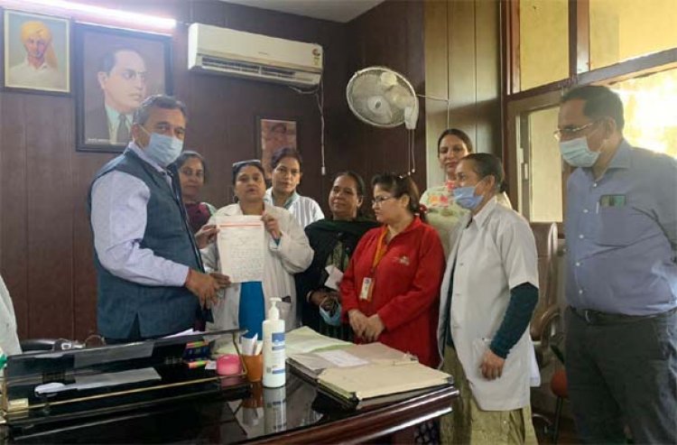 जालंधरः फिर विवादों में आया सिविल अस्पताल, नर्सिंग स्टाफ ने मोर्चा खोलकर दी प्रशासन को ये चेतावनी