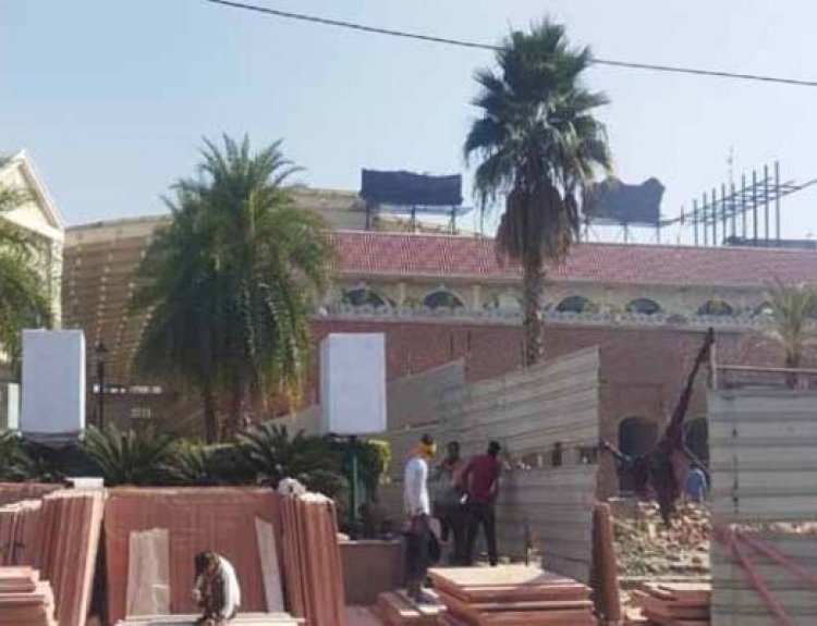 जालंधरः Curo Mall की पार्किंग में बन रही थी अवैध हवेली, निगम ने की कार्रवाई