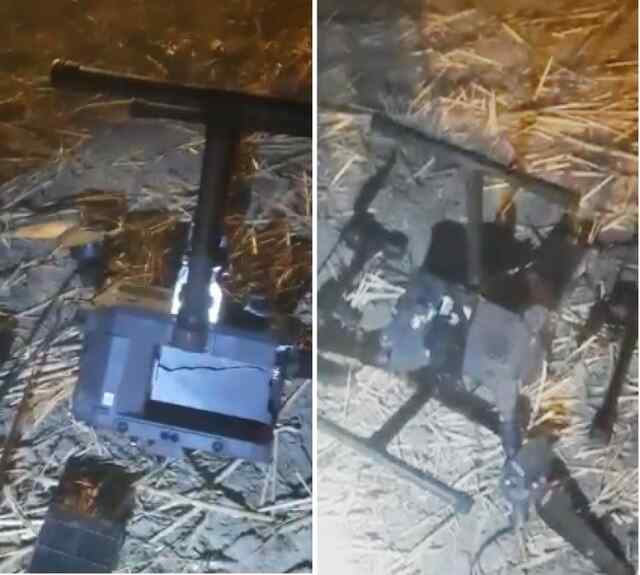 भारतीय सीमा में फिर घुसा Pakistani ड्रोन, BSF ने फायरिंग कर दागे बम, देखें वीडियो
