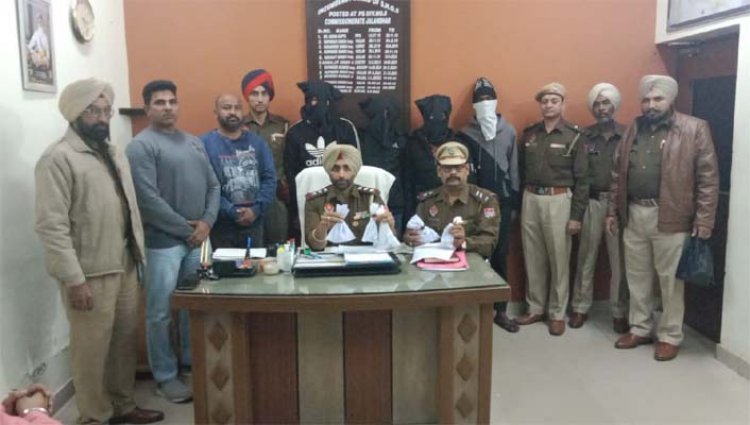 जालंधरः चोरी और नशा सप्लाई करने वाले 4 गिरफ्तार