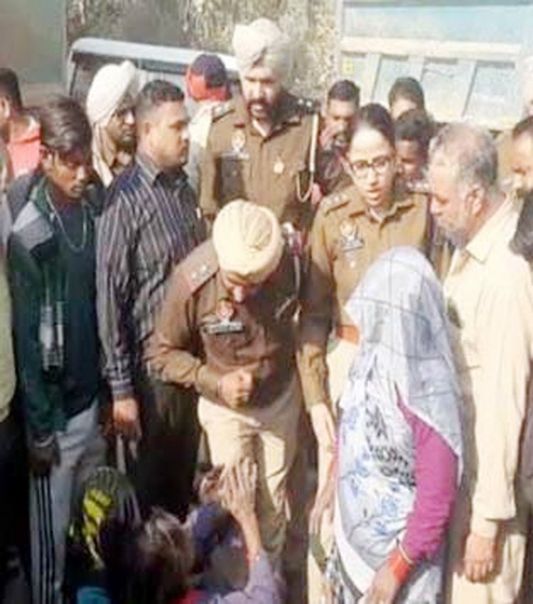 पंजाब:टिप्पर और बाइक की टक्कर में एक की मौत
