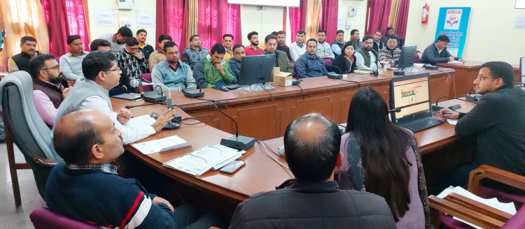 मतगणना डयूटी पर तैनात अधिकारियों व कर्मचारियों के लिए रिहर्सल आयोजित
