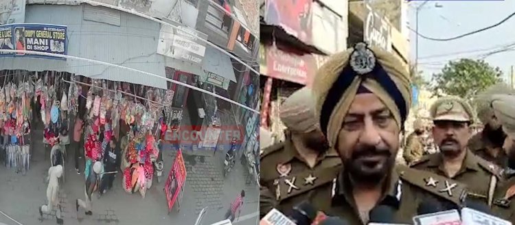 पंजाबः पुलिस और गैंगस्टर में हुई मुठभेड़ को लेकर सीपी का आया बयान, देखें वीडियो