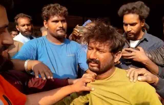फगवाड़ाः पहली कक्षा की बच्ची को लेकर भाग रहा व्यक्ति रंगे हाथो काबू, देखें वीडियो