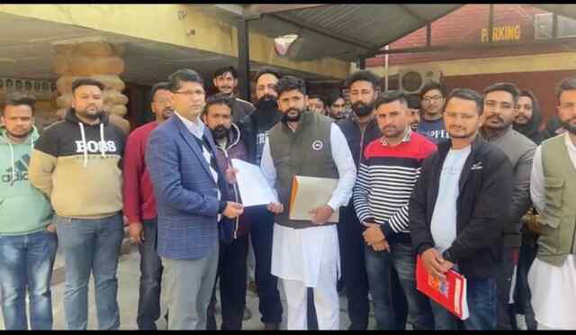 जेएनयू की दीवारों पर भड़काऊ संदेश लिखने पर ऊना में रोष प्रदर्शन