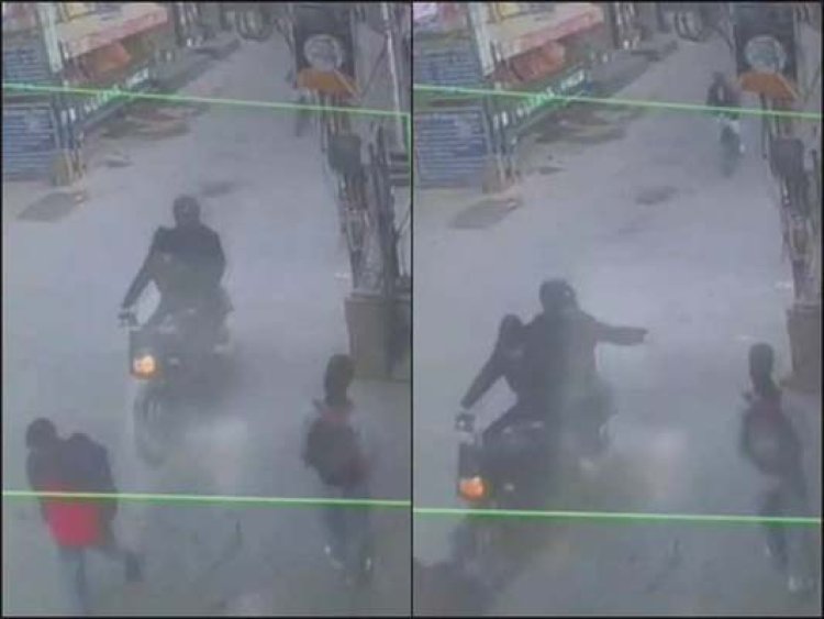 दिन दिहाड़े स्कूली छात्रा पर एसिड अटैक, देखें CCTV