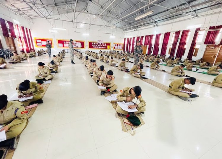 जे.एन.वी. पेखुबेला में हुआ सर्टिफिकट – ए की लिखित परीक्षा का आयोजन