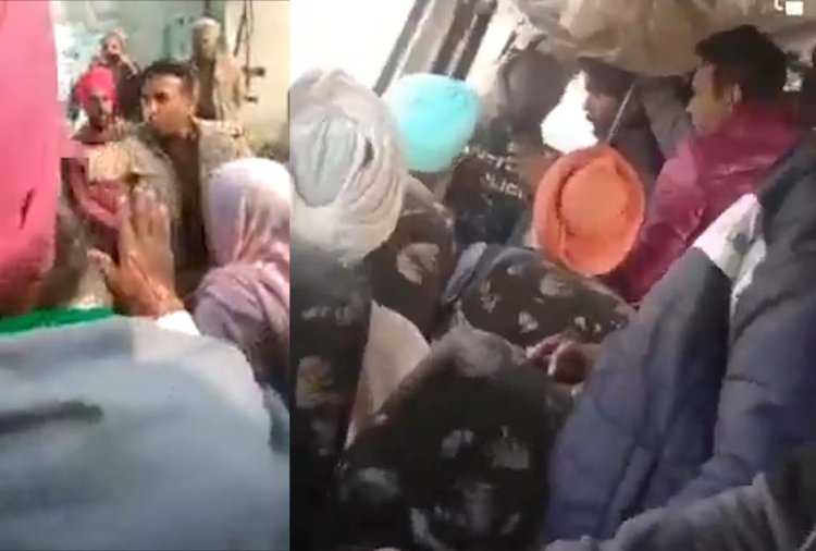 पंजाबः शराब फैक्ट्री को लेकर पुलिस और प्रदर्शनकारी हुए आमने-सामने, देखें वीडियो