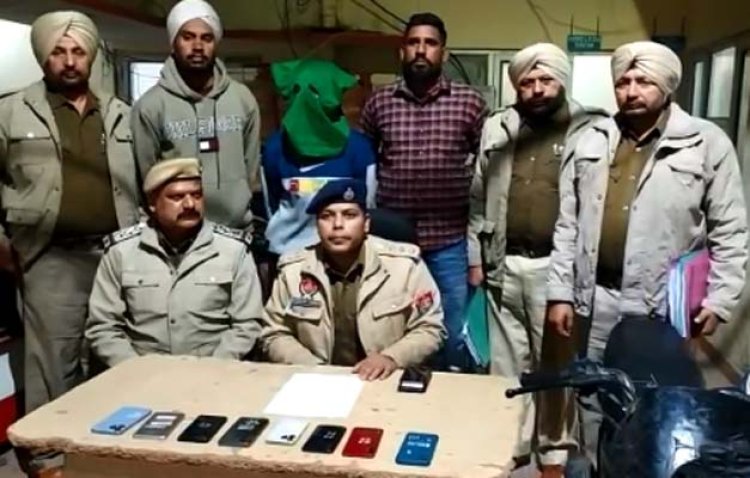 जालंधरः स्नेचिंग की वारदात को अंजाम देने वाला 20 वर्षीय आरोपी गिरफ्तार, देखें वीडियो