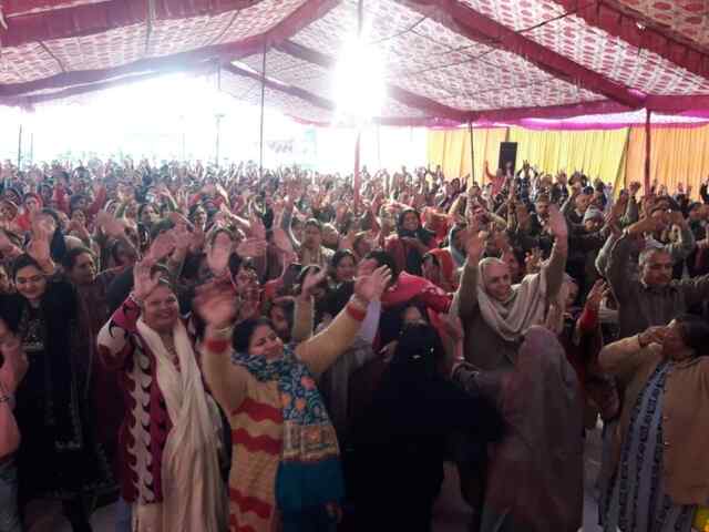 कृष्ण विवाह में सावरिया आजा भजन पर झूमे श्रोतागण