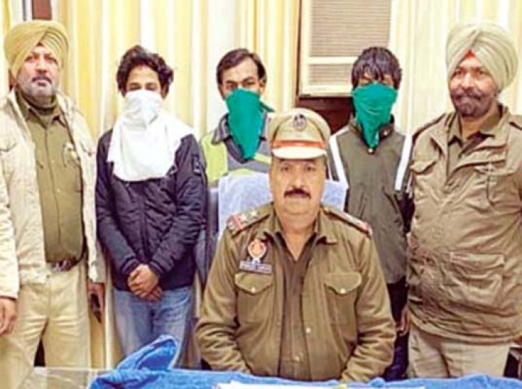 जालंधरः शेखां बाजार में लूट की वारदात को अंजाम देने वाले 3 गिरफ्तार, एक फरार