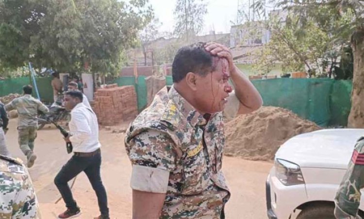 दो पक्षों में टकराव दौरान SP पर जानलेवा हमला, देखें वीडियो