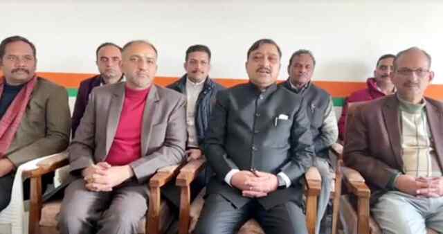 कांग्रेस पर बरसे भारतीय जनता पार्टी के प्रदेश अध्यक्ष सुरेश कश्यप 