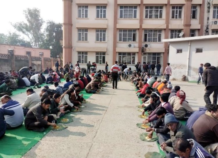 ज़िला ऊना कोर्ट परिसर में हुआ वार्षिक भंडारे का आयोजन
