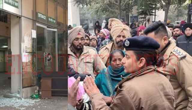 पंजाबः सिविल अस्पताल में भारी हंगामा, हुई तोड़फोड़