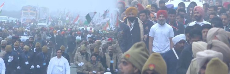 पंजाब में शुरू हुई राहुल गांधी की भारत जोड़ो यात्रा
