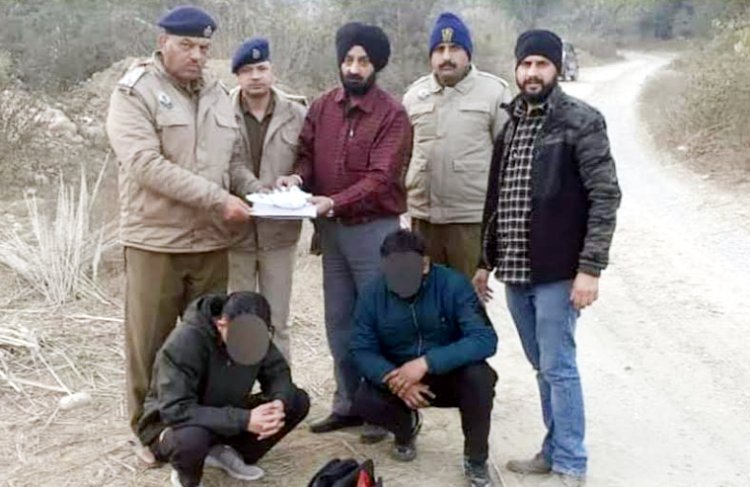 109.62 ग्राम चरस समेत दो व्यक्ति काबू 