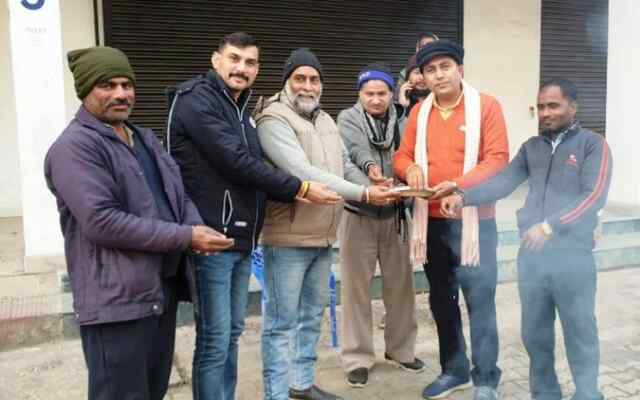 मोतिया प्लाजा में लोहडी की पूर्व संध्या पर आयोजित हुए कई कार्यक्रम