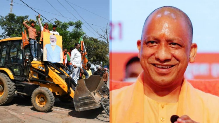 फिर गरजा CM योगी का बुलडोजर, 5 करोड़ का कॉम्प्लेक्स ध्वस्त