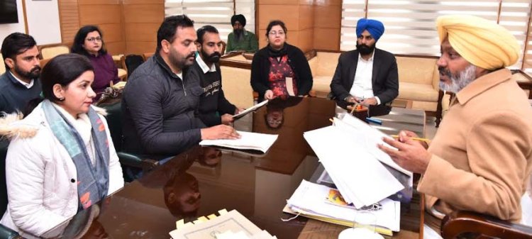 पंजाबः हरपाल चीमा ने शिक्षा विभाग की यूनियनों के साथ की मीटिंग, अधिकारियों को दिए ये निर्देश