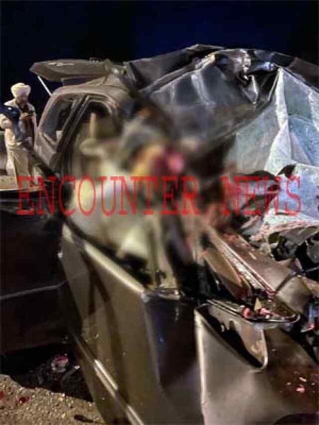 कपूरथलाः दर्दनाक हादसे में पुलिसकर्मी सहित 4 की मौत, देखें तस्वीरें