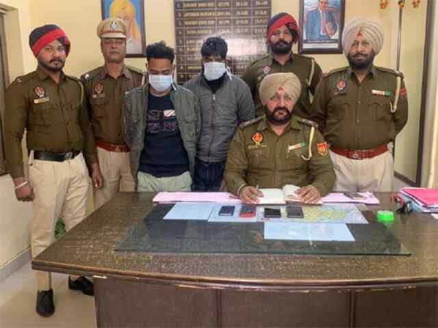 जालंधरः स्नेचिंग के मामले में 2 गिरफ्तार